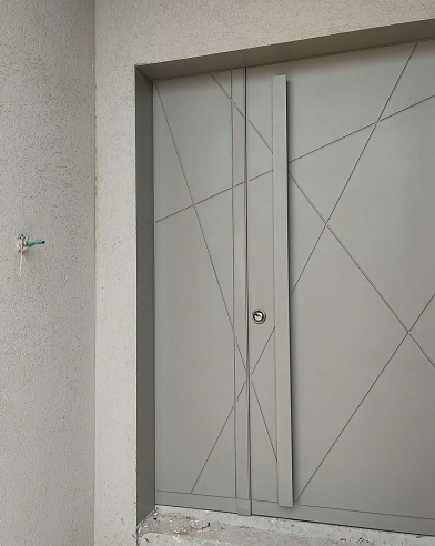 דלת כניסה מאלומיניום דגם NATALY 2