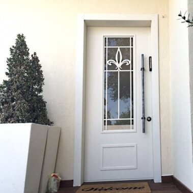 דלת כניסה דגם לוטוס אורלי